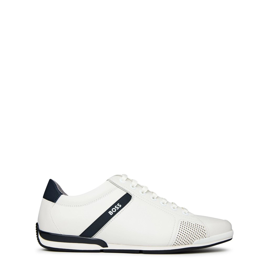 Hugo Boss Saturn Low Trainers - White 100